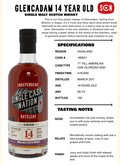 Single Cask Nation Glencadam 14 Year Old 56.2%