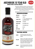 Single Cask Nation Auchroisk 13 Year Old 50%