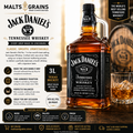 Jack Daniels 40% - Texas Mickey (3 Liters)
