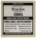 Duncan Taylor Octave Royal Brackla 14 Years 55% 2006