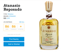 Atanasio Reposado Tequila 40% (750ml)