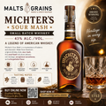 Michters Sour Mash 43% - Small Batch