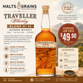 Traveller Whisky 45% - Blend 40